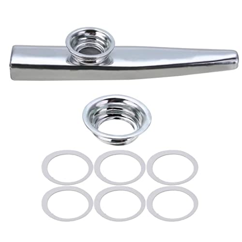 Instruments De Musique en Métal Kazoo, Alliage Aluminium Portable Kazoo, Un Bon Compagnon De Guitare, Ukulélé, Violon… - Les Beatles, Paul McCartney, John Lennon, RIngo Starr, George Harrison Instruments De Musique en Métal Kazoo, Alliage Aluminium Portable Kazoo, Un Bon Compagnon De Guitare, Ukulélé, Violon… – Image 6