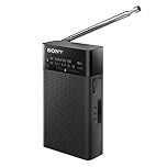 Sony ICF-P27 - Portable AM/FM Radio - Black