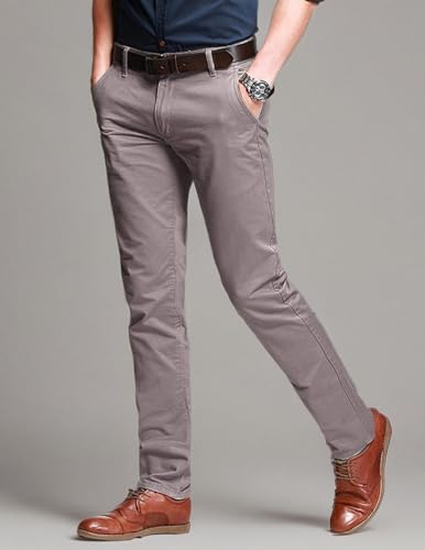 Image of Match Men's Regular Fit Comfort Stretch Casual Chino Pants
