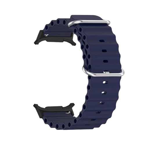 [PLYYQZM] �ɍ��� Sam su ng Galaxy Watch 7 Ultra 47mm�p���ԂȂ��X�|�[�c�V���R���o���h �ʋC���I�[�V�����E�H�b�`�X�g���b�v�u���X���b�g,�ɍ��� Galaxy Ultra2(2025) �p�ɓK��(Dark Midn