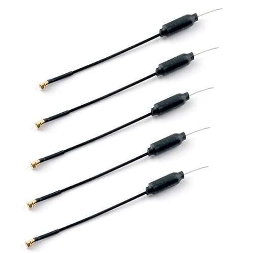 Antena FPV 5.8G nano dipolo lineal de 75mm conector uFL ipex para drone micro M8 5 uds 1