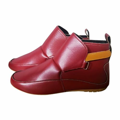 Bottines femmes noir anti-fatigue à talons compensés bas pour soulager les pieds sensibles