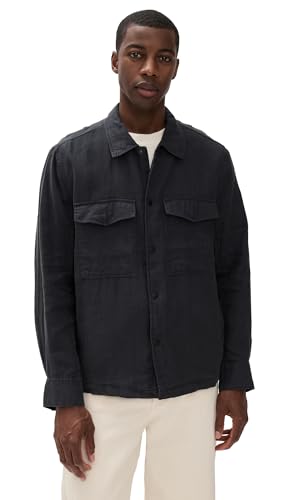 rag & bone Men's Angus Linen Shirt Jacket