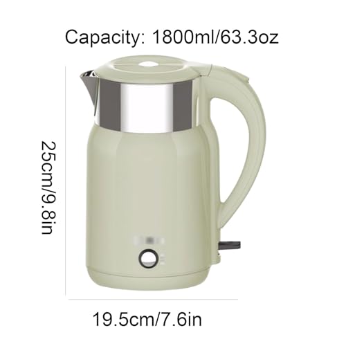 Tetera Eléctrica de Acero Inoxidable con Gran Capacidad miniatura 2