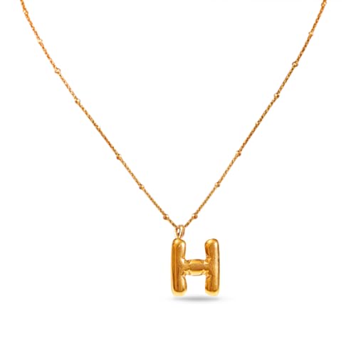 Image of Rubans Demi Fine Stainless Steel Alphabet Pendant CZ Gift for Women & Girls