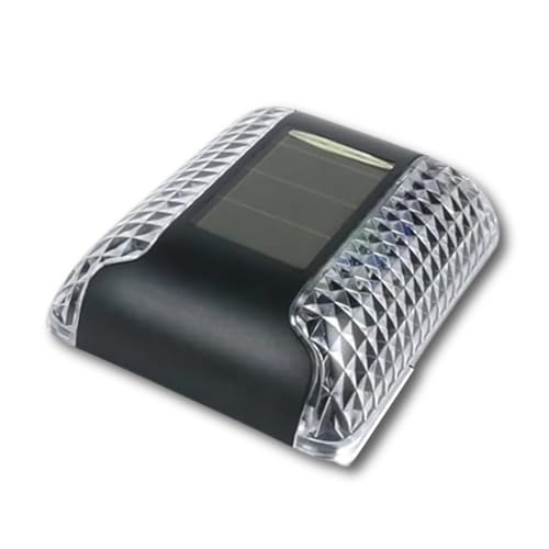 PARENCE.- Lámpara de pared solar LED de exterior – 2 LEDs ultra brillantes | IP65 Resistente al agua, Iluminación de jardín/entrada/escalera - 8 x 6,5 cm | Montaje con tornillos o cinta adhesiva