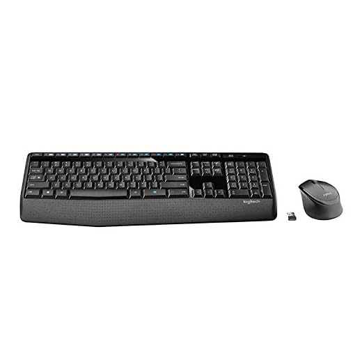 Logitech MK345 Wireless Keyboard and Mouse Renewed