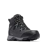 Columbia Mens Liftop III Waterproof Snow Boot, Black/Titanium Grey Steel, 7.5 Wide