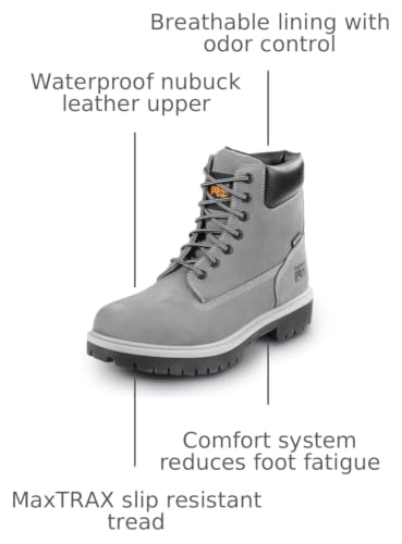 Image of Timberland PRO Men's 6 Direct Attach MaxTRAX Soft Toe Waterproof Insulated Boot