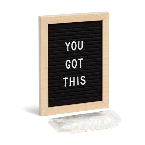 U Brands® Magnetic Felt Letter Board, 6