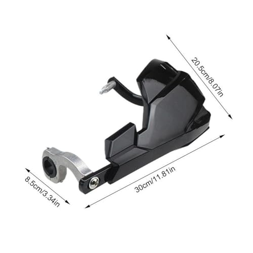 Protège-mains de moto en aluminium pour éviter les leviers cassés
