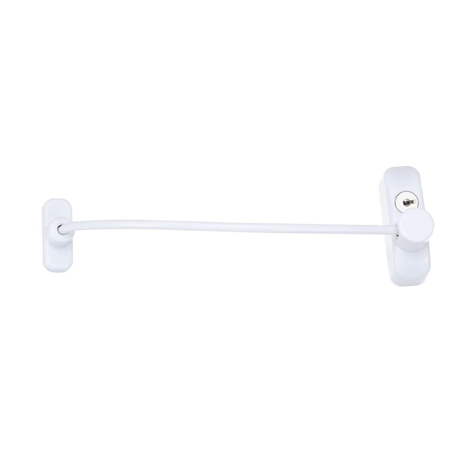 Jfnklfg White Child Door Window Restrictor Child Safety Security Cable Locks Catch Wire Key For Home Office(White)