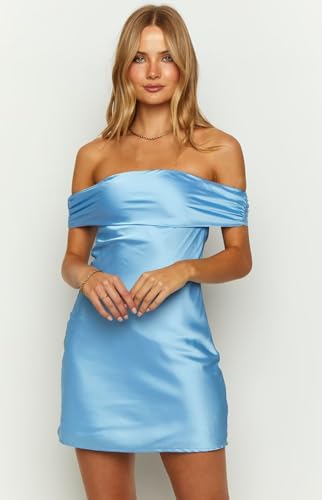 Silk Satin Mini Homecoming Dresses Short Tight HOCO Dress Off The Shoulder Corset Prom Dress2