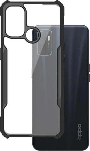 Image of SHINESTAR Back Cover for Oppo A53 (Hard|PC and TPU|Black)