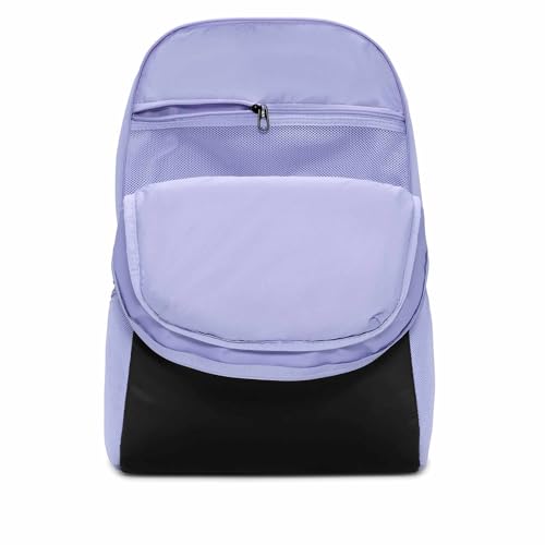 Nike, Unisex, Brasilia 9.5 Training Backpack (Extra Large, 30L), Lilac Ice/Black/White, One-Size - Image 5
