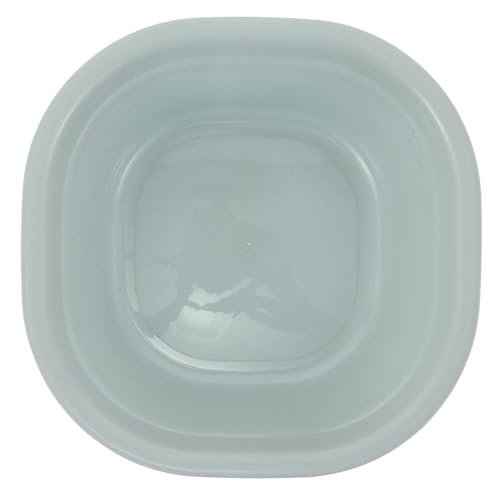 UKCOCO Lavabo Cuadrado de Plástico Grueso Resistente para Lavado de Platos Ropa y Verduras Pequeño y Portátil Diseño Compacto y Duradero para Uso Doméstico y Hospitalario