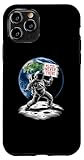 custodia per iphone 11 pro astronauta vintage - teoria della cospirazione dello sbarco sulla luna