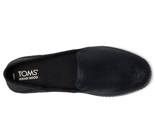 Image of TOMS Women's Carolina Slip-on Espadrille, Leather Upper