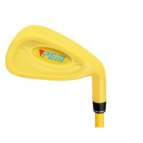 Junior Golf Hierro #7 Single Club para Niños Niños Niños Niñas Ligero Carbono Eje de la Juventud Práctica Swing R Flex 23-25 Pulgadas Longitud Seguridad Al Aire Libre Actividad