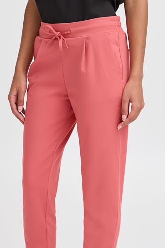 ICHI IHKATE PA2 Damen Sweathose Sweatpants Relaxhose mit Stretch Schmaler Schnitt mit Elastikbund, Größe:S, Farbe:Holly Berry (171633) – Ansicht 5