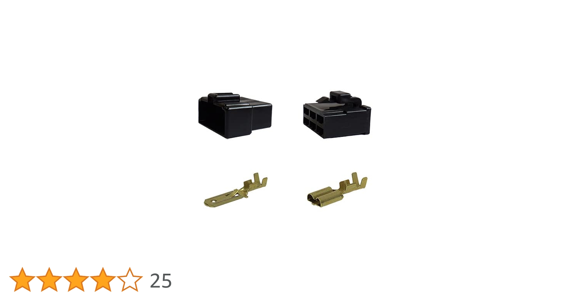 KuYuRa 6本セット Amazon | 矢崎総業 250型 CN(A) 6極 カプラー・端子セット 黒色