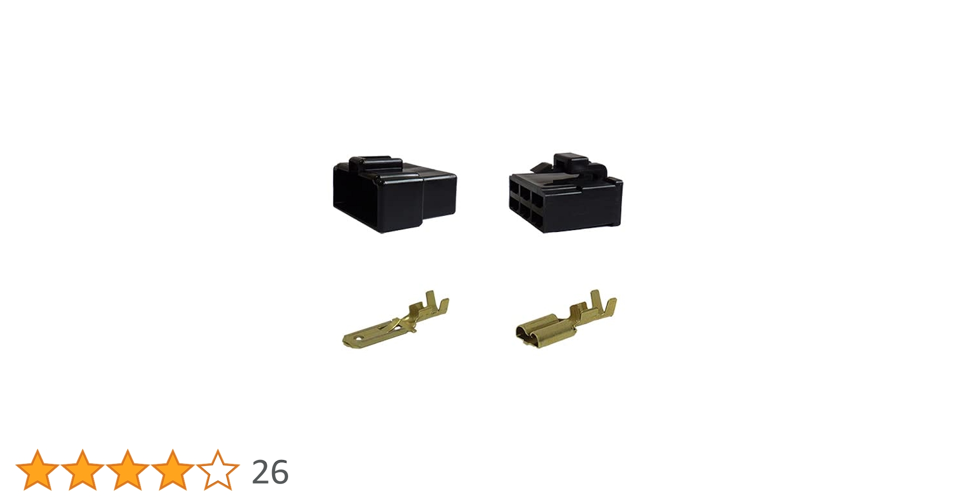 Amazon | 矢崎総業 250型 CN(A) 6極 カプラー・端子セット 黒色