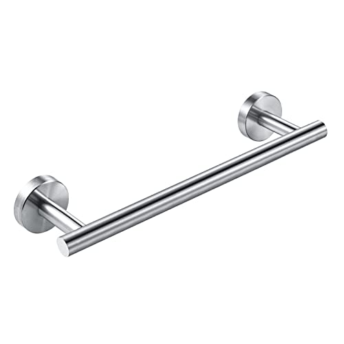 YUET タオルレール 30cm つや消し仕上げ ハンドタオルホルダー バー バスルームホルダー バスルーム キッチン 布巾ハンガー 304 ステンレススチール 防錆 壁掛け 12インチ