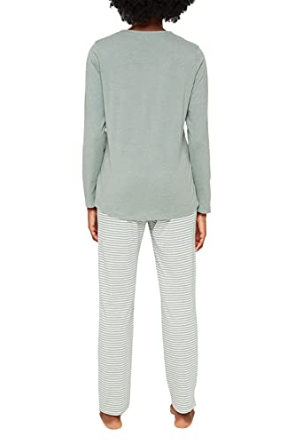 ESPRIT-Damen-Everyday-Cotton-Nw-Coo-Pyjama-Lslvlg-Pyjamaset