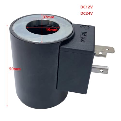 Bobine d'électrovanne hydraulique robuste Ø19mm hauteur 50mm DC24V - 3