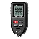 Lackschichtdickenmessgerät RDINSCOS Autolack Lackmessgerät auto Car Karosserie Schichtdickenmessgerät 0-1300μm LCD Display Für Eisen Aluminium