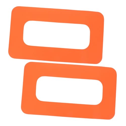 TOYANDONA 2Pcs Surfboard Fin Patches Paddle Board Parts for Secure Connection Weatherproof Base Accessories for Sup and Surfboard Compatibility for Enhanced Control