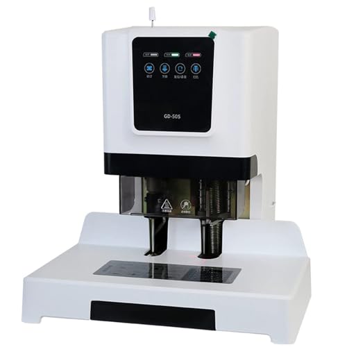 Encuadernadora automática de fusión en caliente, capacidad de 50 mm de grosor, encuadernación rápida en 15 segundos, ideal para la organización de documentos escolares y de oficina