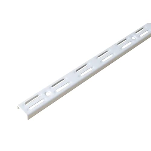 Crémaillère double perforation - Décor : Blanc - Longueur : 1500 mm - RAL : 9003 - ELEMENT SYSTEM Cover