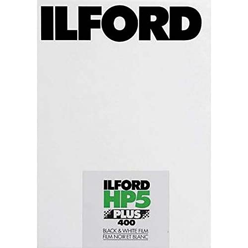Ilford Plan Film Film Noir et Blanc 20,3 x 25,4 cm (8x10') 1 boîte 25 feuilles