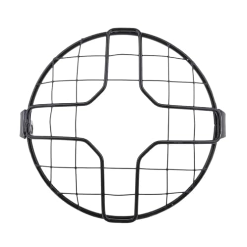 Grille métallique phare moto 7 pouces de diamètre pour une protection mécanique optimale