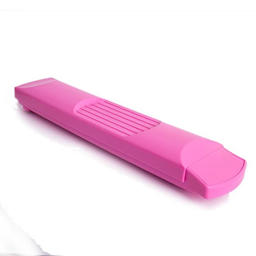 Portable Pocket Guitar Trainer Practice Gadgets 6 Strings with Tuning Tool for Beginners - Finger Exercise, Scales & Chords Practice Tool - 6 Fret Chord Acoustic Guitar Trainer Wooden (Pink)