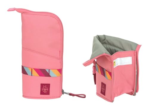 LÄSSIG 7-teiliges Schulranzen Set Kinder/School Set Slim Unique pink