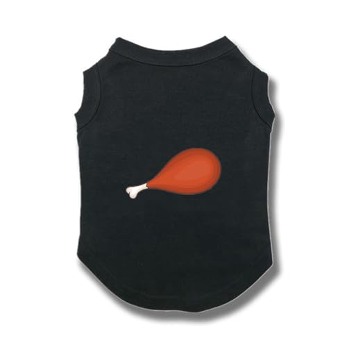 CNJKS 犬スポーツ服 洋服 ベスト 可愛い 通気性 柔らかい 春夏用 薄手 涼しい ブラック 仮装 猫服 春用 秋用 春夏 柔らかさ シャツ 犬 おしゃれ かわいい 小型犬 中型犬 脱毛保護 汚れ防止 4XL 小中型犬服 猫 日焼き防ぐ 小型犬〜中型犬