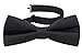 S.H. Churchill Men's Classic Formal 100% Wool Black Backless Tuxedo Vest Includes Bow Tie (Small - XLarge (Adjustable))