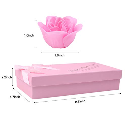 Rotumaty TFBS-05 18 Pcs Floral Scented Bath Soap Rose Flower Petals thumb #2