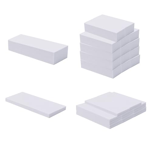 Neikafan Lot de 30 Espaceur Mural en Mousse EVA Espaceurs de Protection Autocollante pour Lit de Meuble sans Perçage pour Butoir de Porte, Butoirs de Lit, Butoirs de Tête de Lit