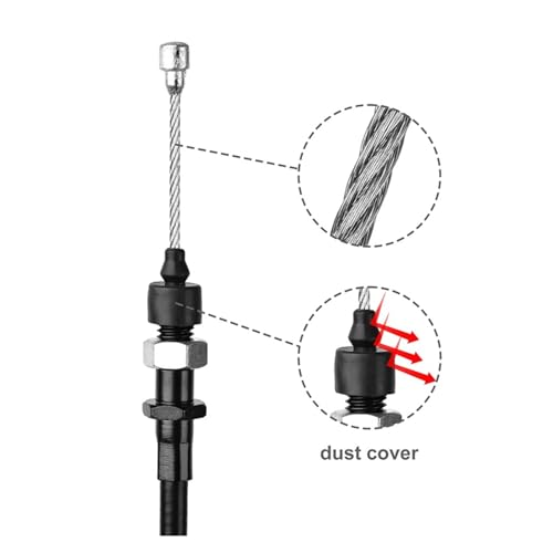 Câble de commande d'embrayage CRF450R haute résistance en acier tressé - 3
