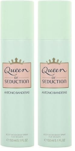 Image of Antonio Banderas Fresh For Female Queen of Seduction Deodorant Spray - 150ml (Pack of 2)