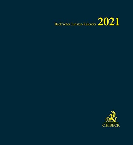 Beck'scher Juristen-Kalender 2021 Livre eBook France