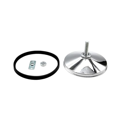 Generisch Nivelador de patas de mesa de metal – Reposapiés robusto para mesas de billar, escritorios elevadores de muebles, patas roscadas resistentes, estabilizadores ajustables para suelos