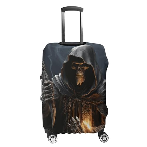 Grim-Reaper Printed Luggage Cover Protector, Fits 18-32 Inch Luggage4