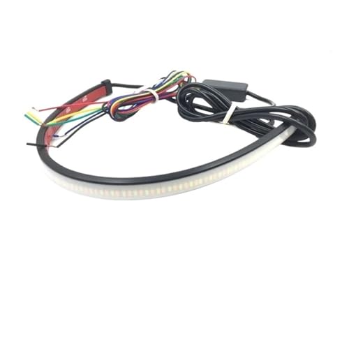 Bande de feux arrière moto clignotant et lumière flexible 20/45cm pour signalisation