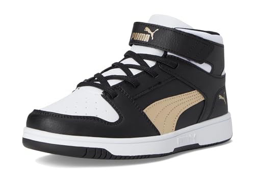 Image of PUMA Unisex-Child Rebound Layup Mid Shoes