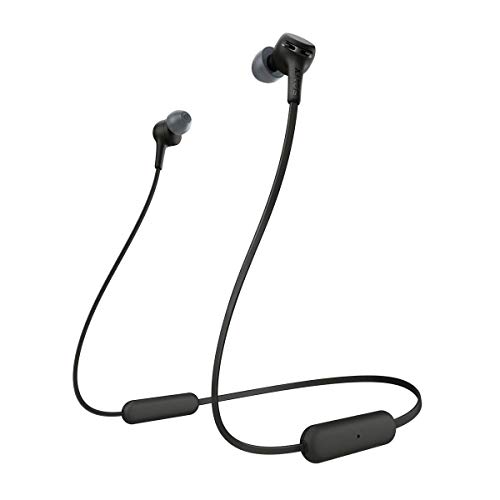 Sony WI-XB400 Wireless In-Ear Extra Bass Headset/Headphones with mic for phone call, Black