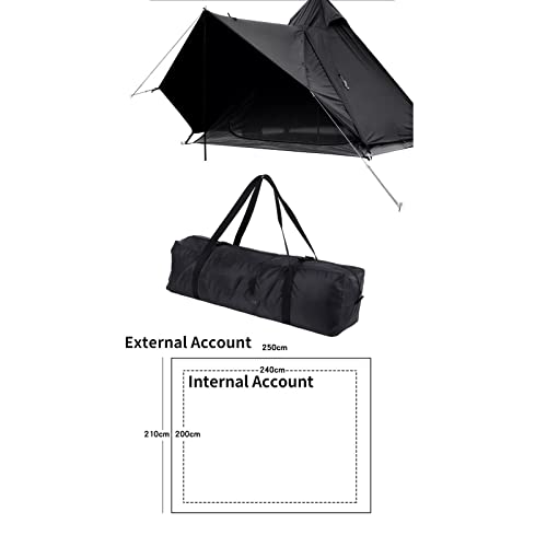 Carpa familiar para camping, lona de algodón, yurt para adultos miniatura 6